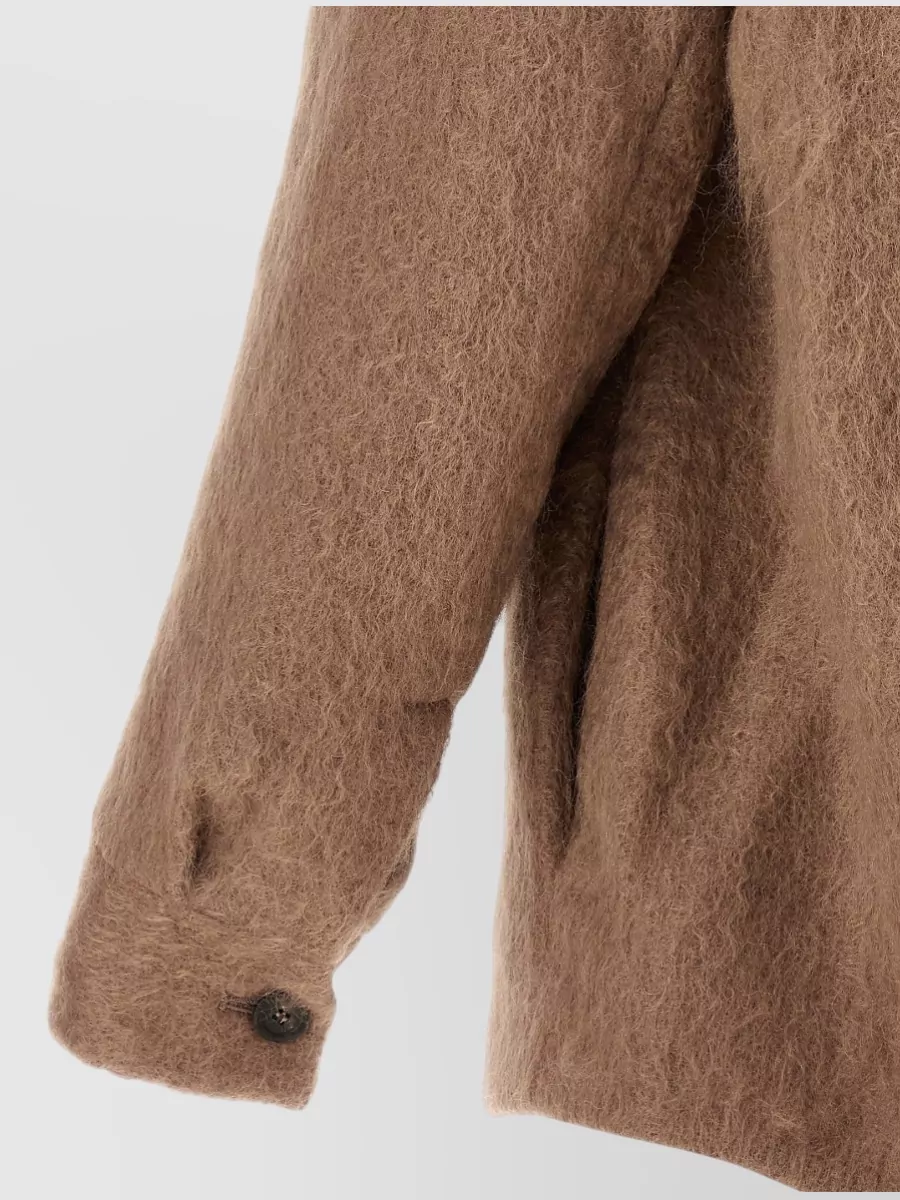 Peserico Bouclé Oversized Coat