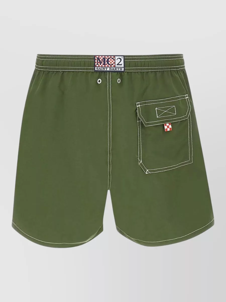 Mc2 Saint Barth Mid-Length Swim Shorts