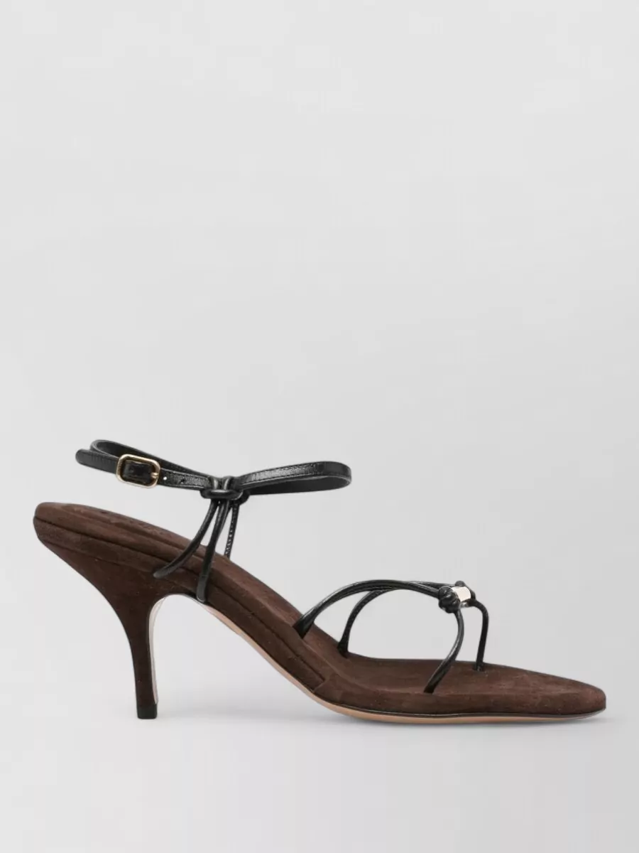 Chloé Leather Multi Strap Sandals