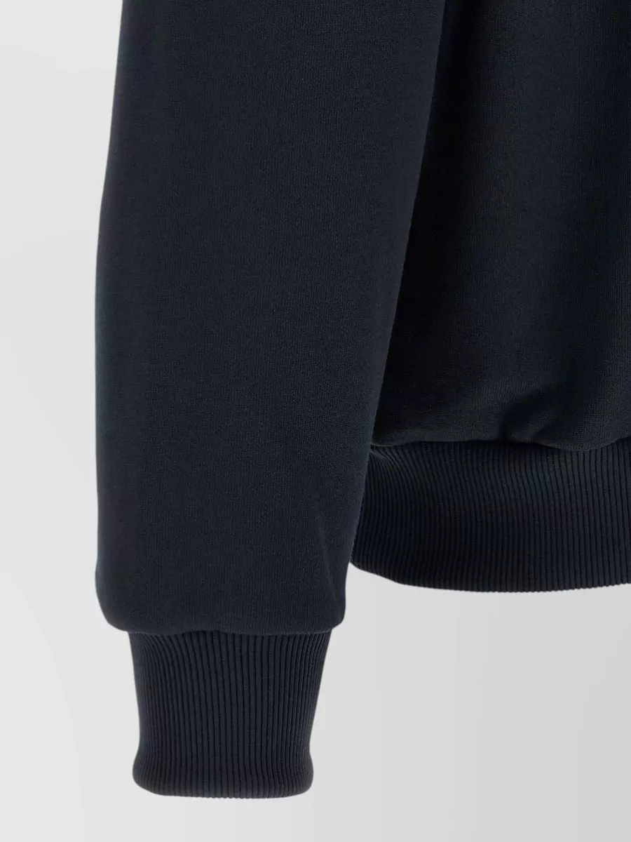 Lacoste Cotton Blend Relaxed Fit Hoodie