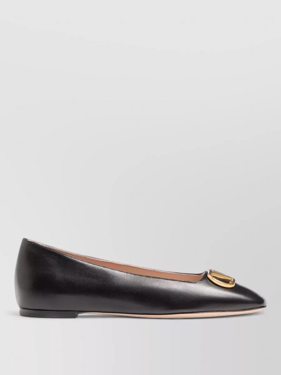 Valentino Garavani leather ballet flats