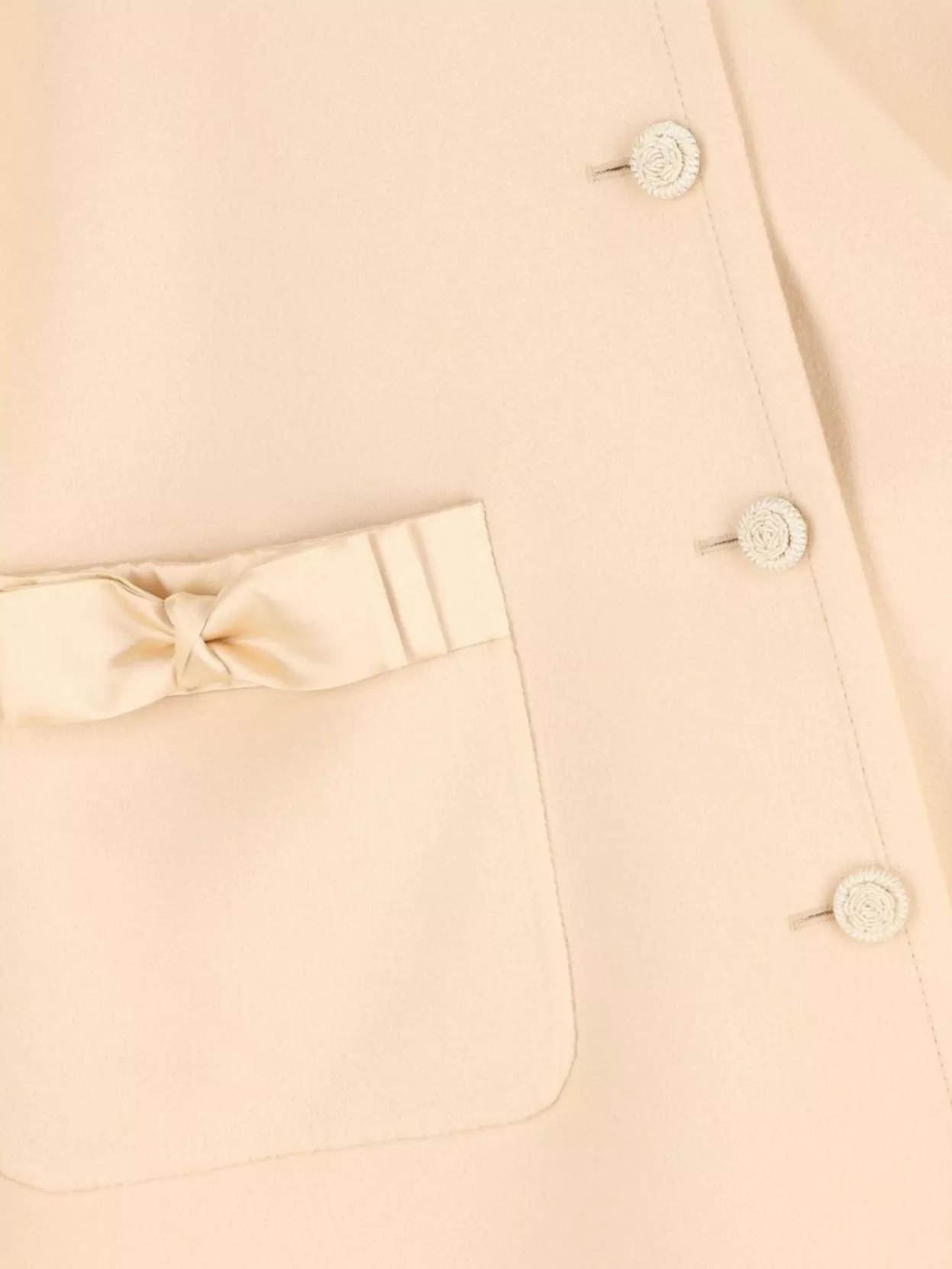 Valentino Stylish Coats With Flared Shape And Bows