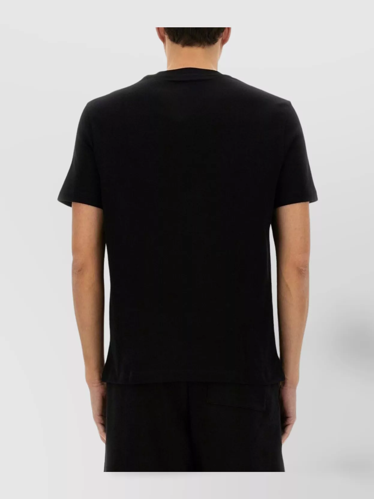 Helmut Lang Raised Logo Crew Neck T-Shirt