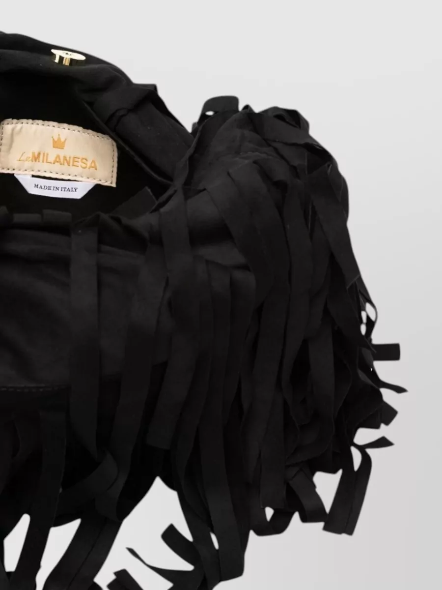 La Milanesa Fringe Shoulder Bag