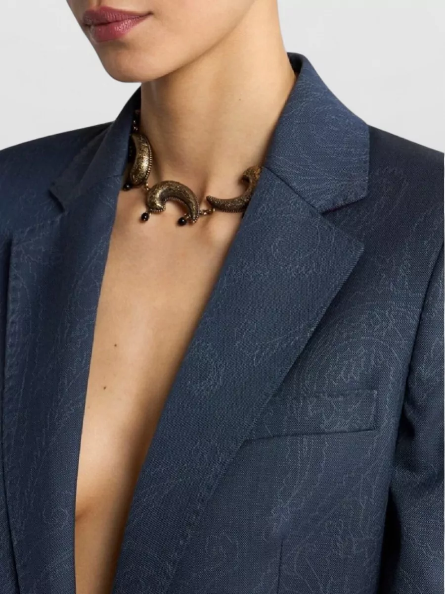 Etro Wool Tailored Blazer