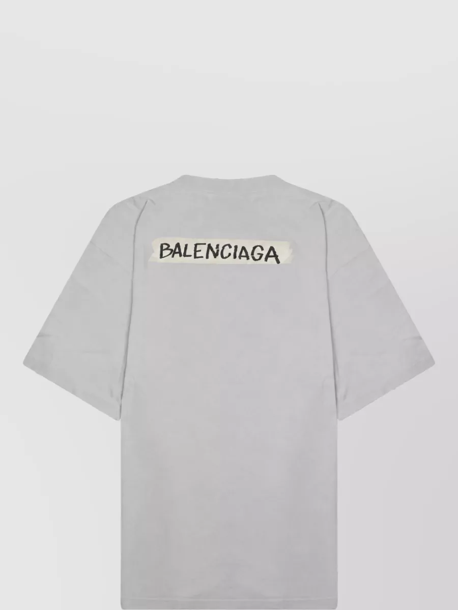 Balenciaga Medium Fit Logo T-Shirt