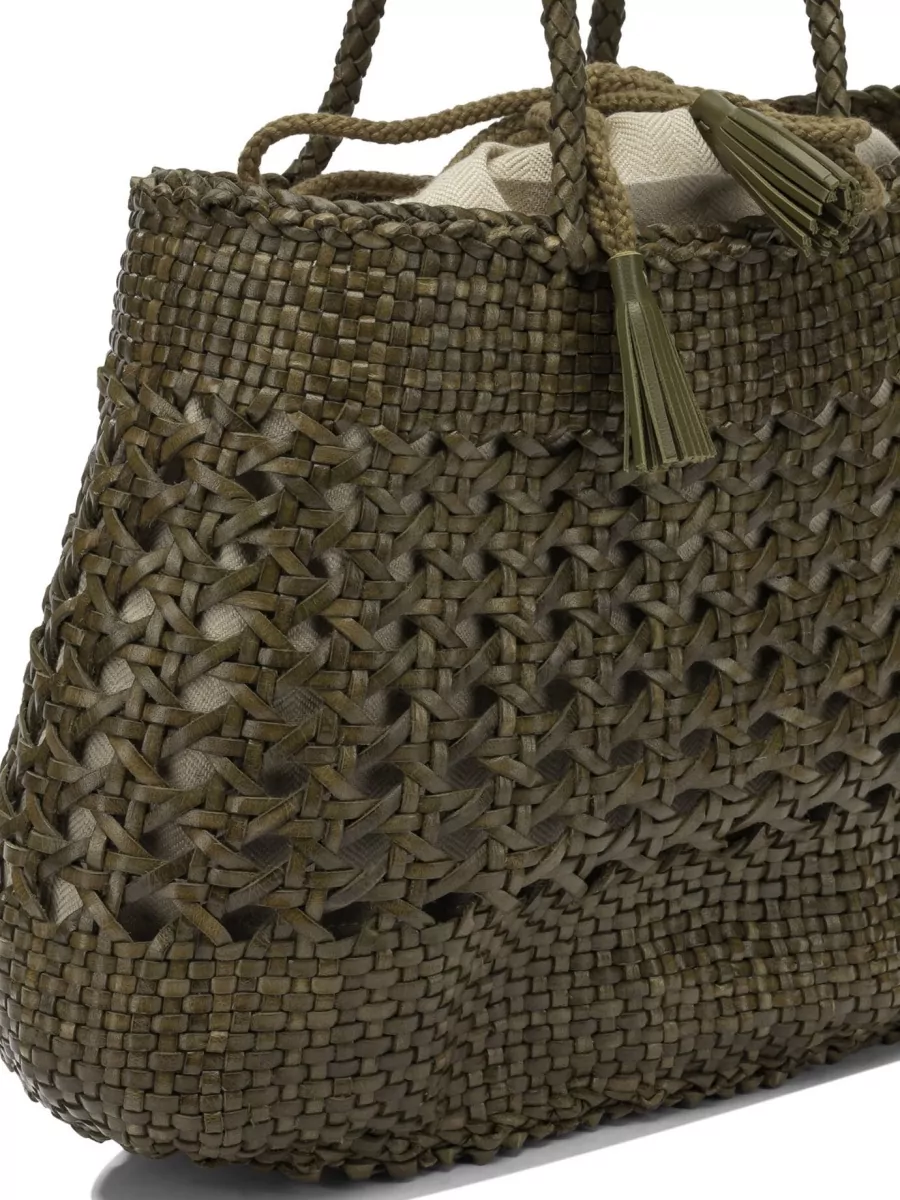 Dragon Diffusion Santa Croce Medium Leather Tote Bag