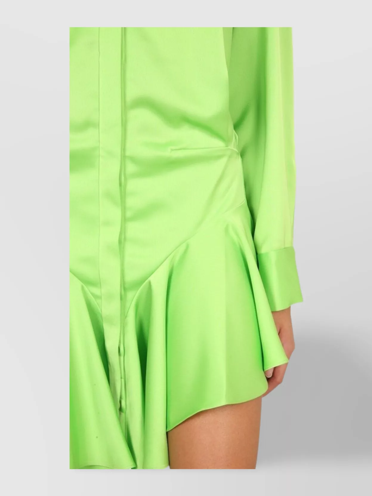 green emerald velvet dress The Attico green Consuelo sequin dress – Iryna Sigunava main image 1