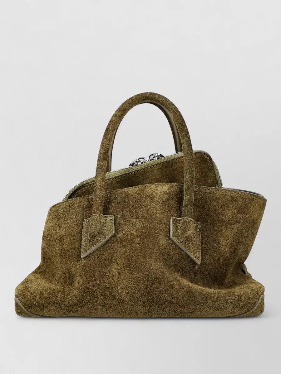 The Attico Mini Suede Tote Bag
