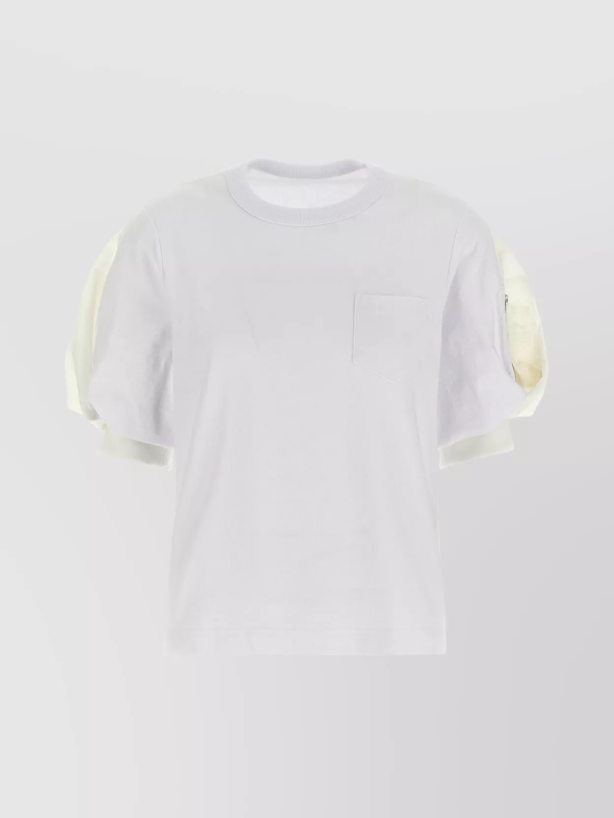 Sacai Cotton balloon sleeve t-shirt
