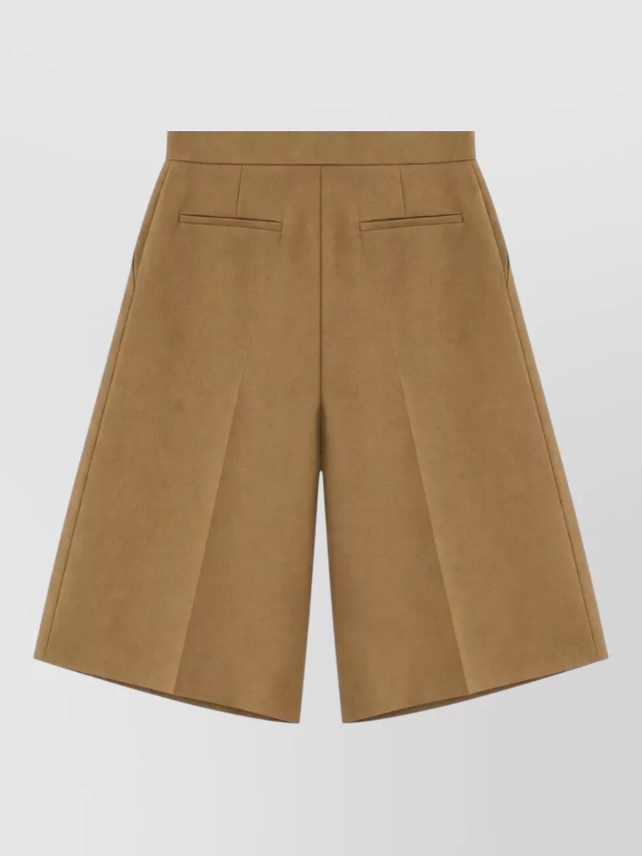 Max Mara Linen Bermuda Shorts