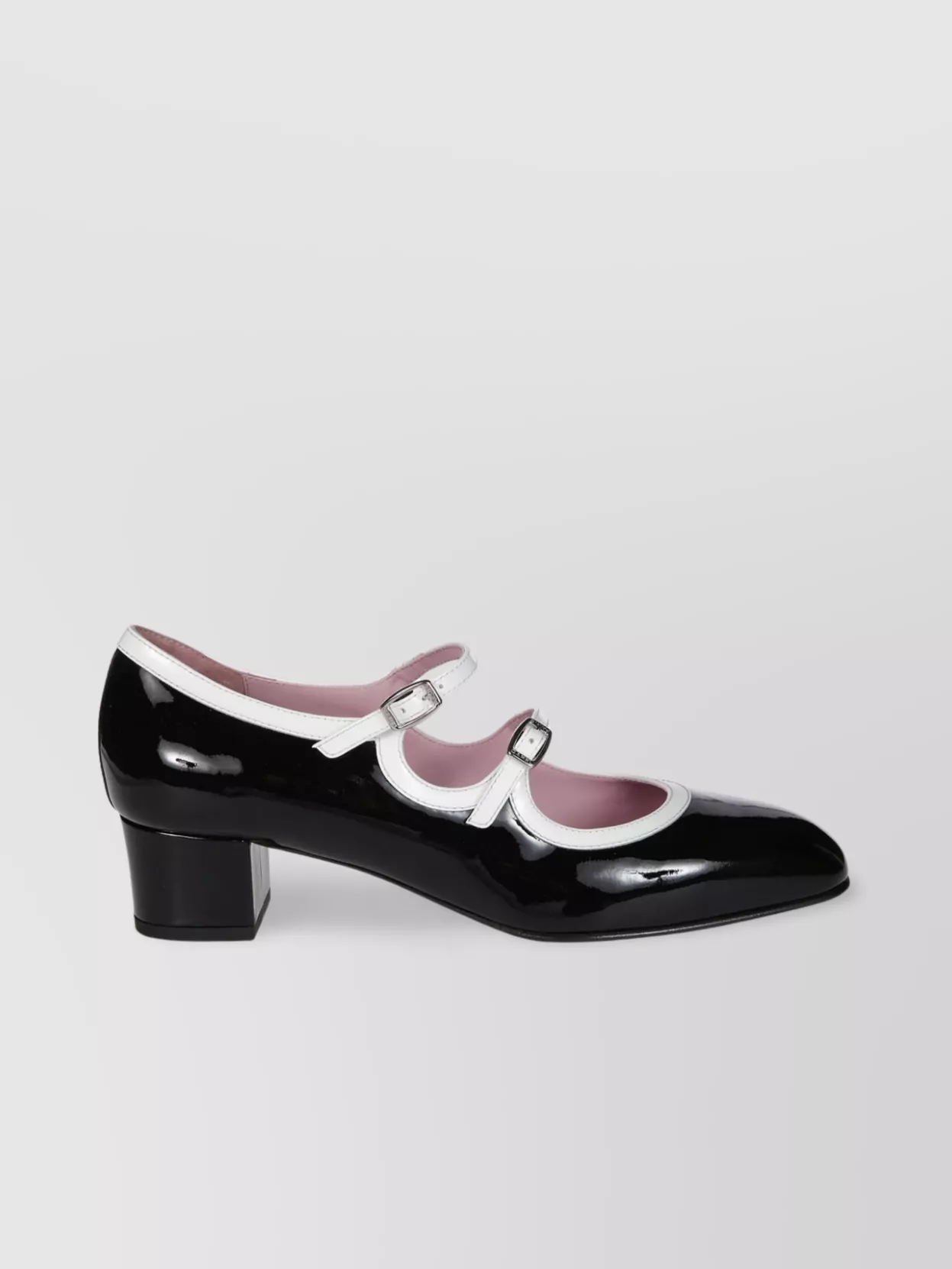 Carel Mary Jane00 Block Heel Round Toe