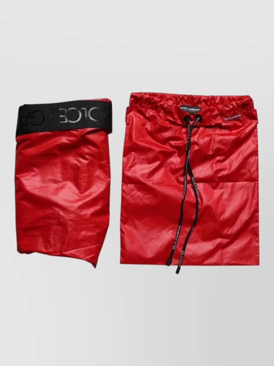 Dolce&Gabbana Polyester Swim Shorts