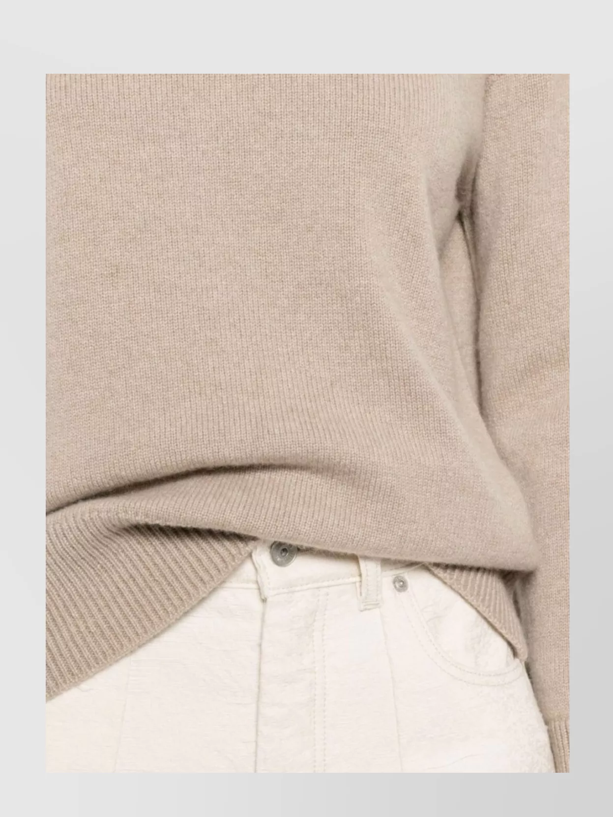 S Max Mara Cashmere Long Sleeve Turtleneck Knitwear