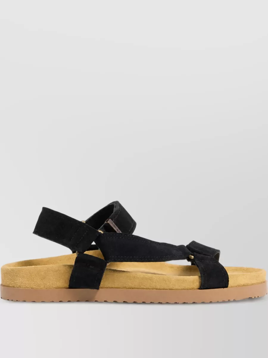 Dsquared2 Leather Cargo Slides