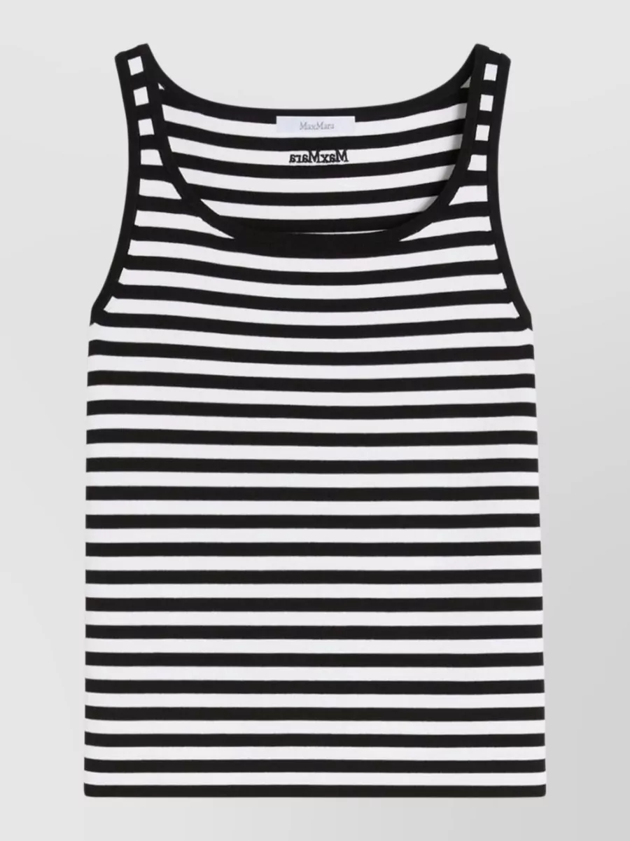 Max Mara Slim-fit scoop-neck tank top