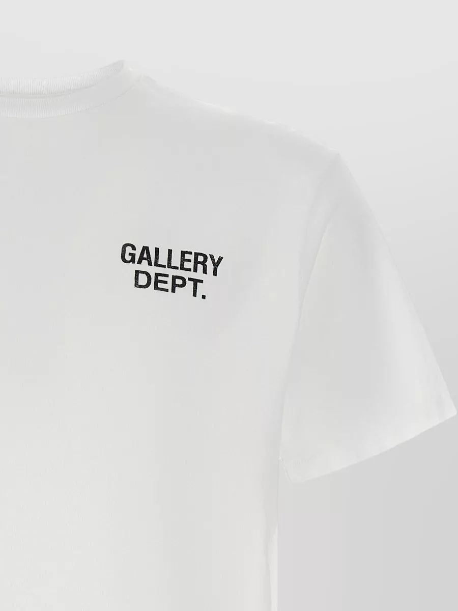 Gallery Dept. Logo Print Cotton T-Shirt