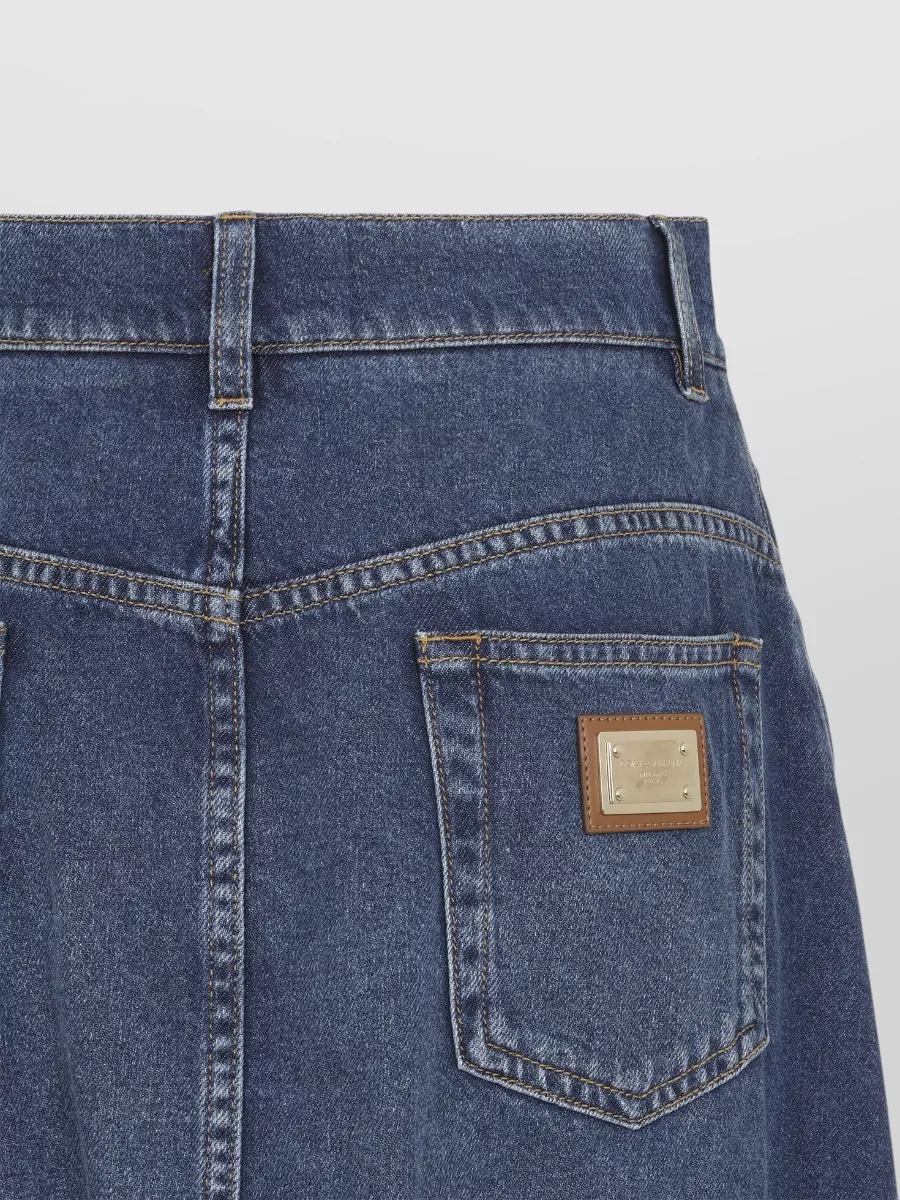 Dolce&Gabbana Denim Maxi Skirt