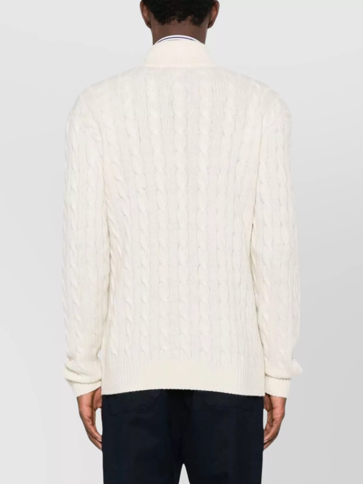 Polo Ralph Lauren Cable-Knit Cashmere Wool Sweater