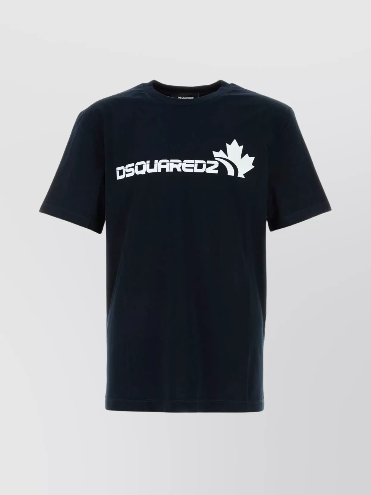 Dsquared2 Cotton Crew Neck T-shirt With Short Sleeves In Black