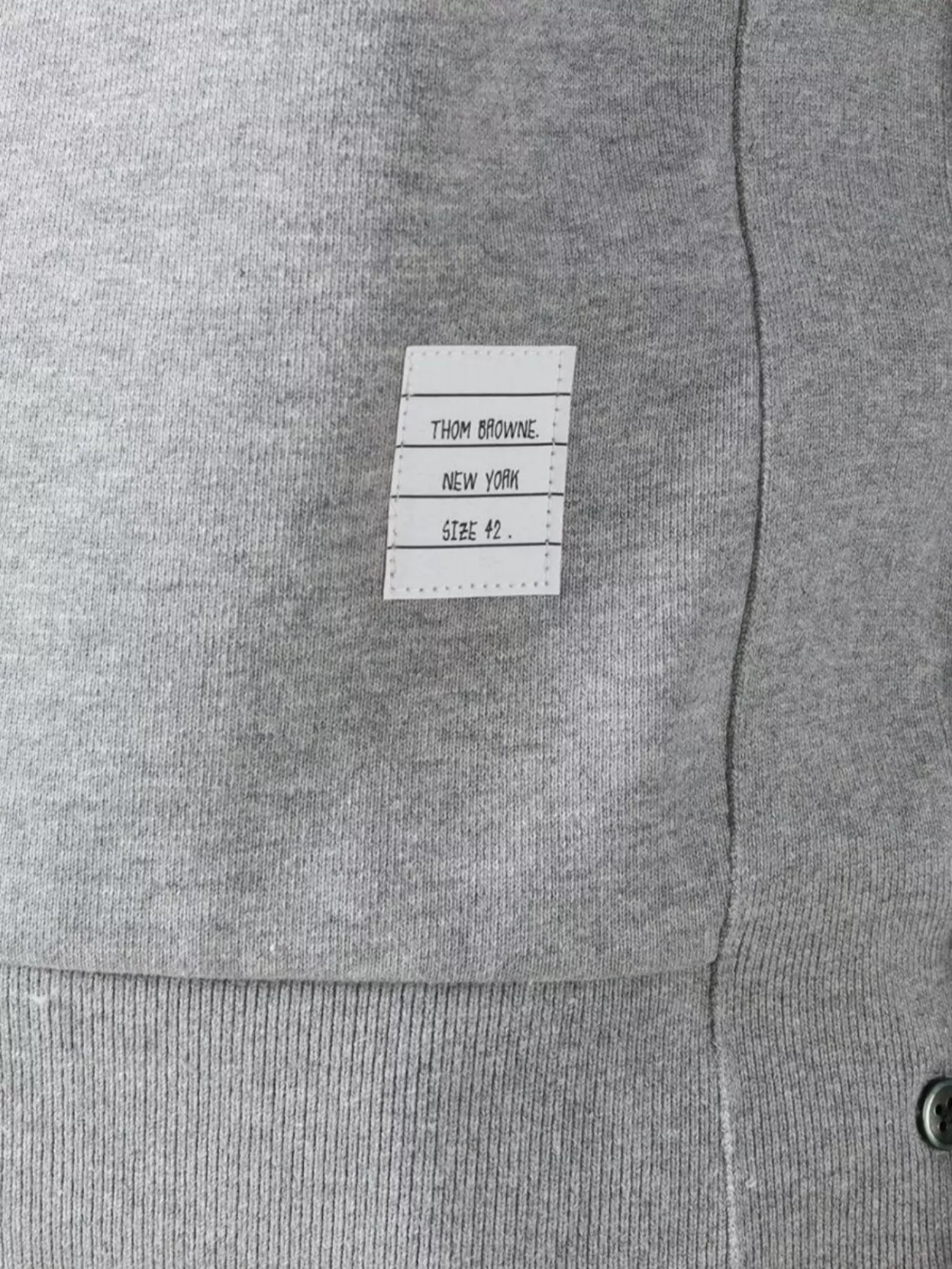 Thom Browne Striped Knitwear Bar Detail