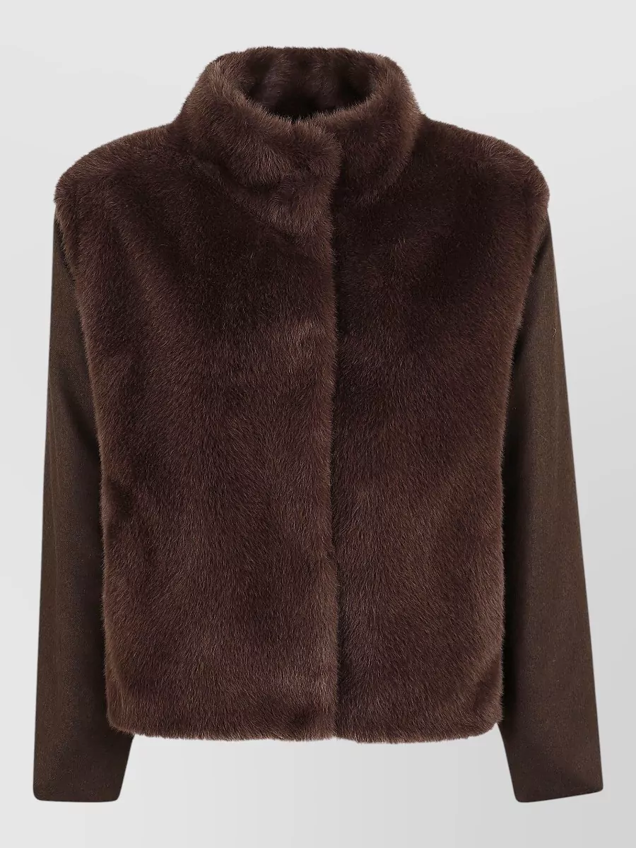 Herno faux fur padded jacket