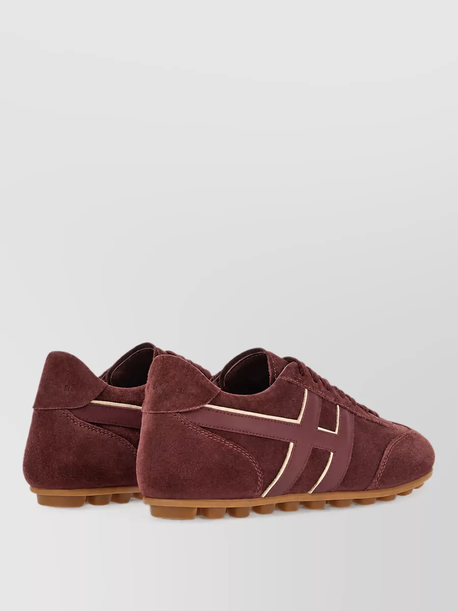 Hogan Leather Lace-Up Sneakers