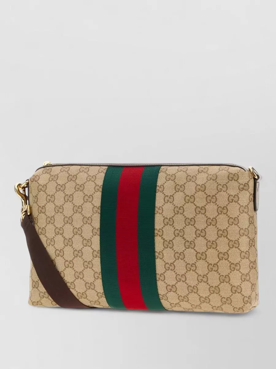 Gucci gg canvas crossbody bag