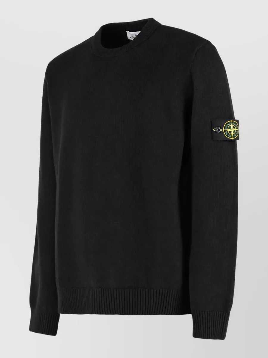 Stone Island Cotton Crew Neck Sweater