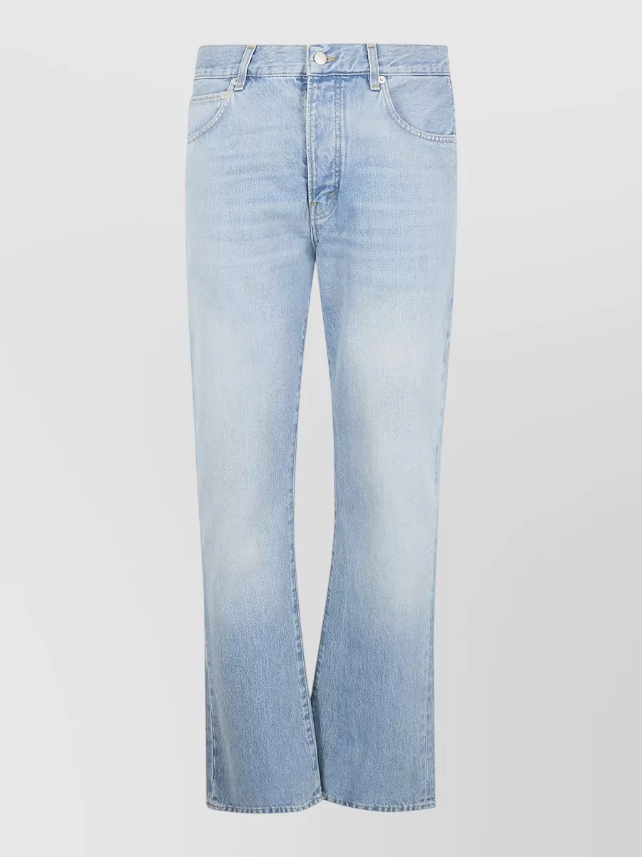 Haikure Fergus Straight Leg Denim Five Pocket Trousers