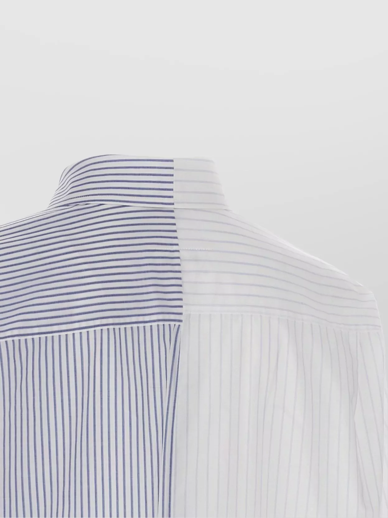 Mm6 Maison Margiela 'Numeric Signature' Striped Shirt With Graphic Print