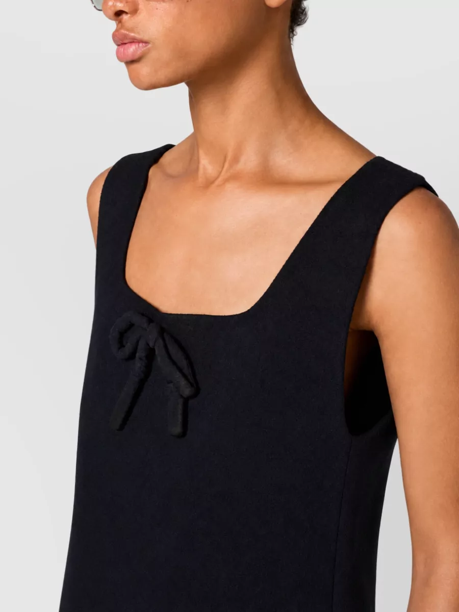 Miu Miu Virgin Wool Mini Dress
