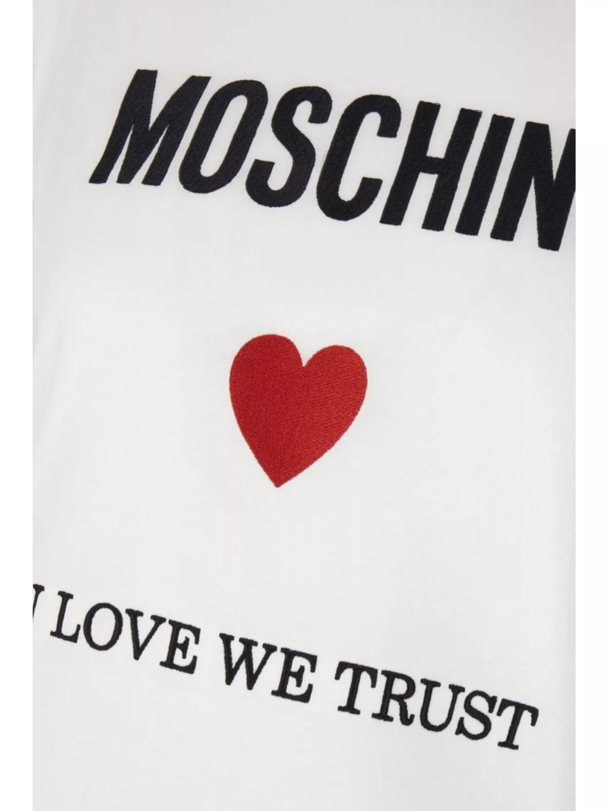 Moschino Item O-neck Short-sleeved T-shirt