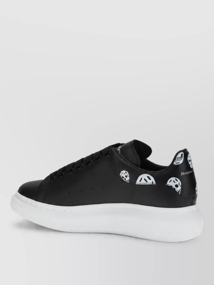 Alexander McQueen leather chunky low-top sneakers