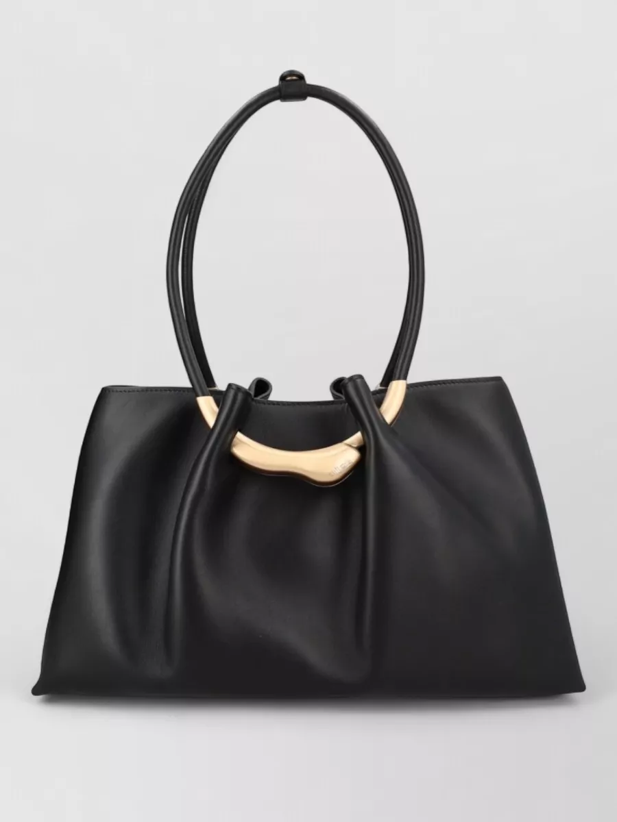 Cult Gaia Leather Shoulder Bag