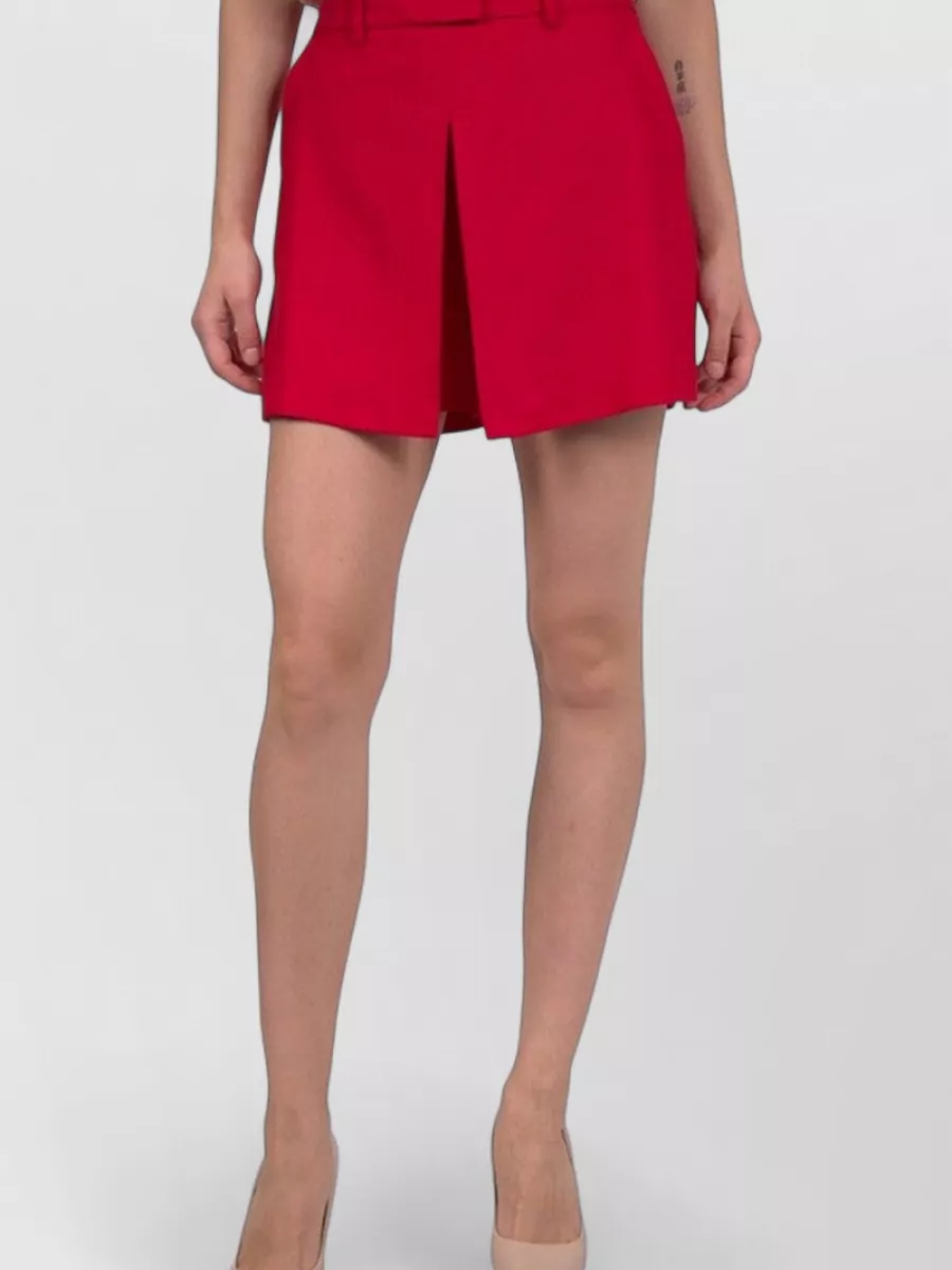 Simona Corsellini Pleated Mini Skirt