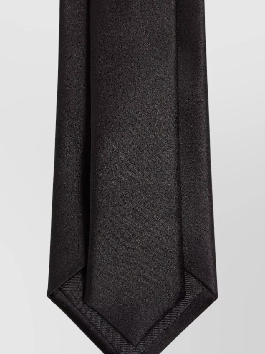 Valentino Garavani Silk Tie Featuring Vlogo Signature