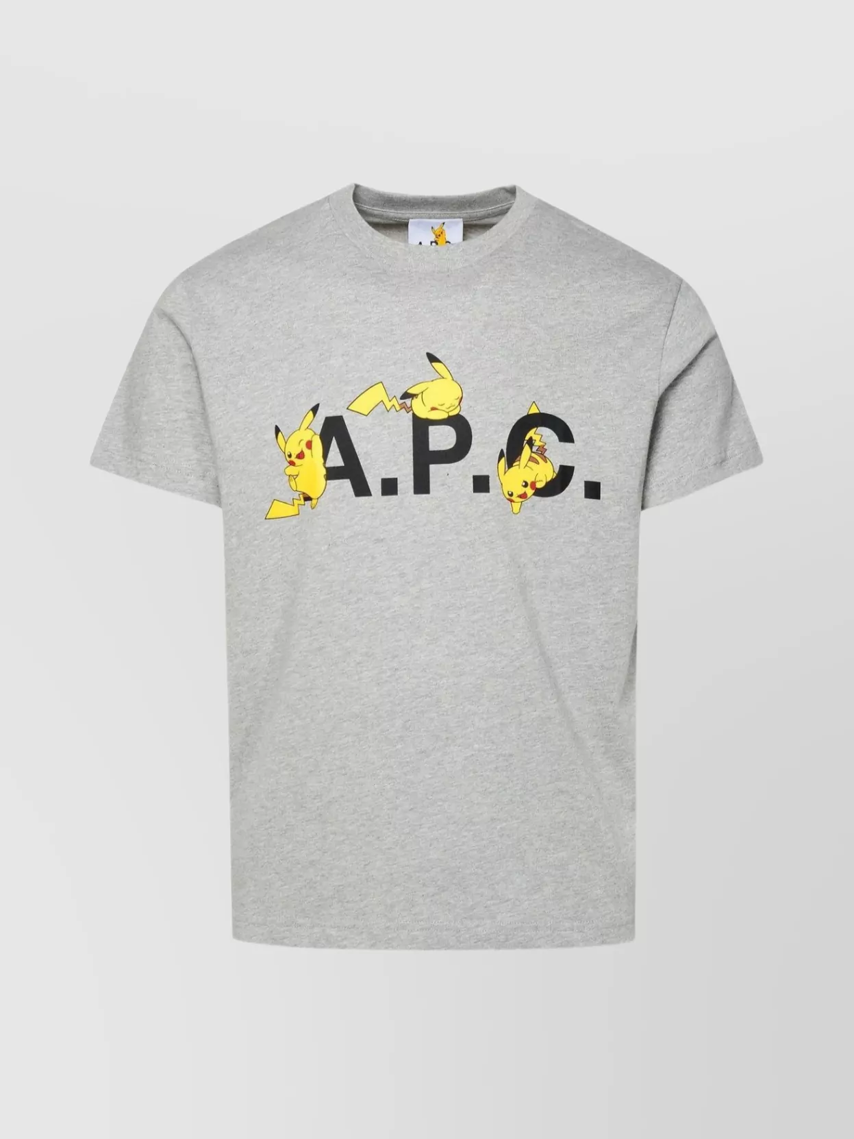 Shop Apc 'pikachu' Graphic Print Cotton T-shirt
