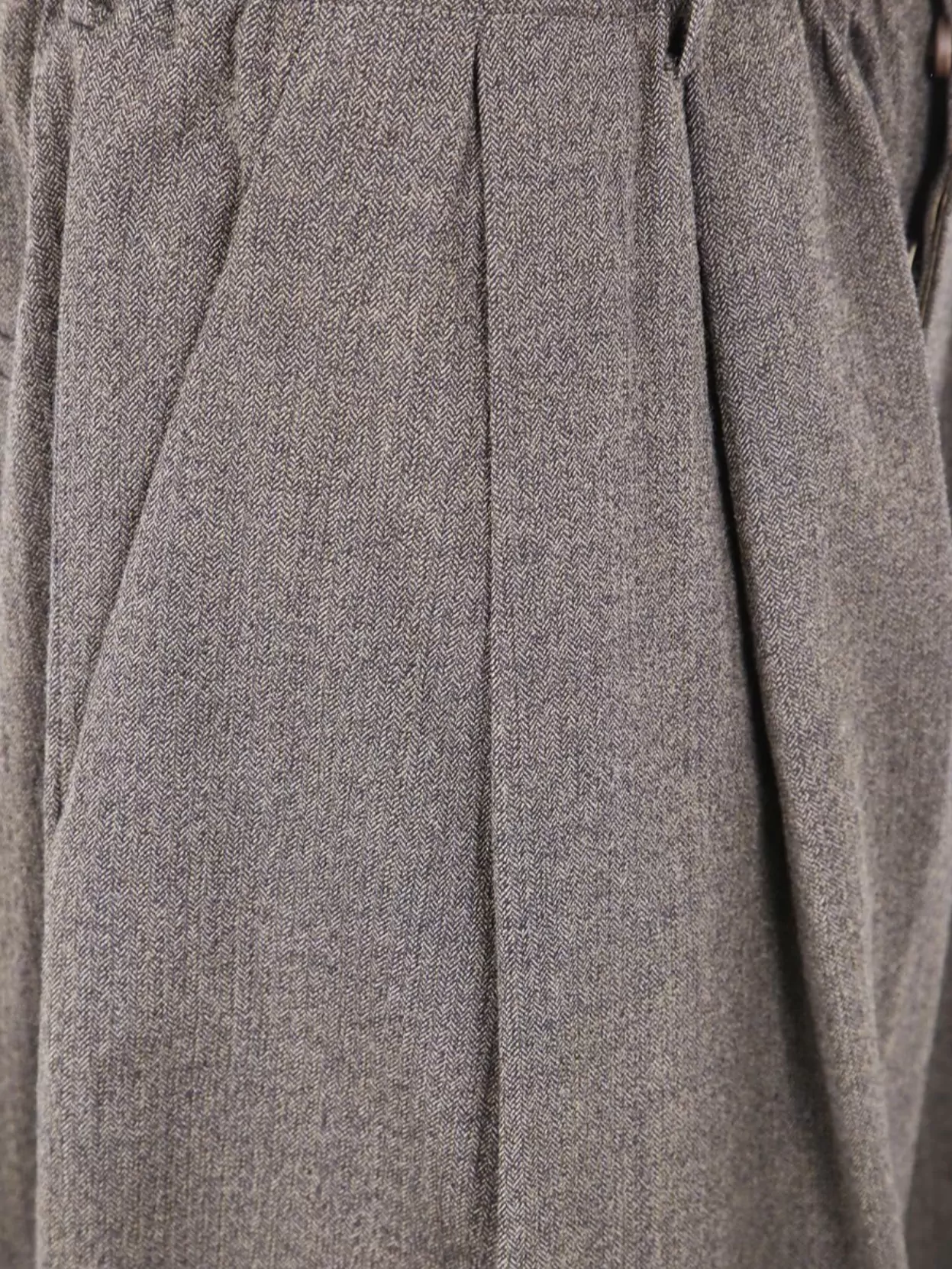 Uma Wang Elastic Waist Casual Pants In Gray