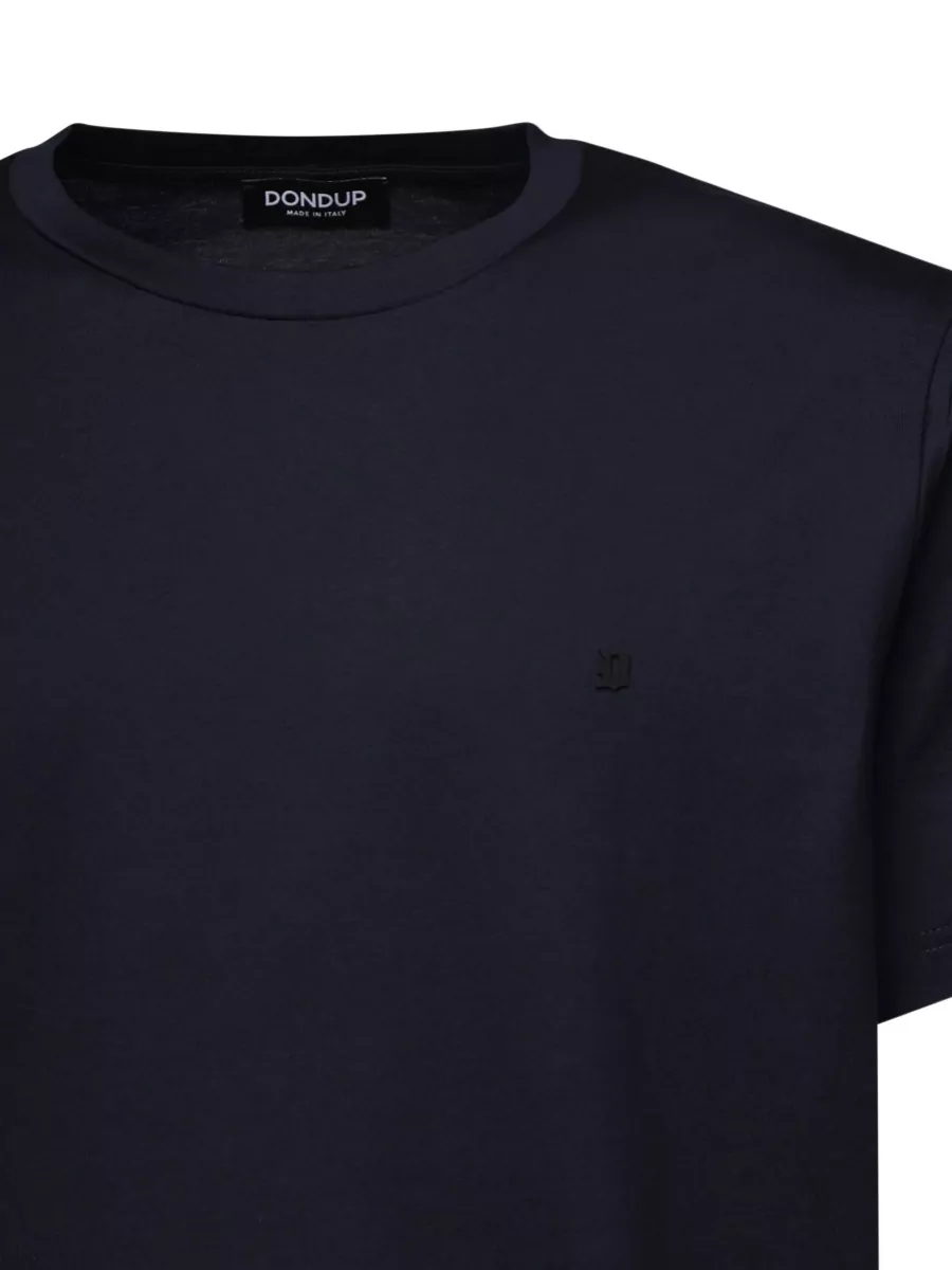 Dondup Cotton Logo-Embossed T-Shirt