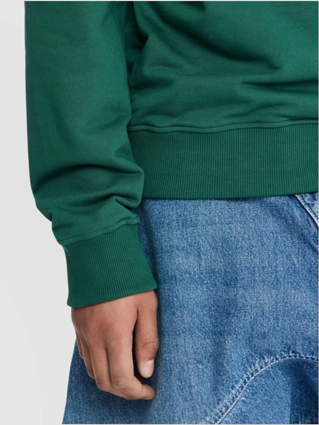 Jw Anderson Crew Neck Long Sleeves Sweatshirt
