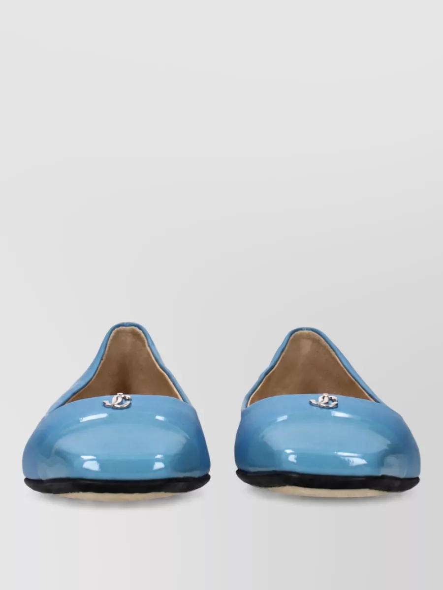 Jimmy Choo Leather Ballerina Flats