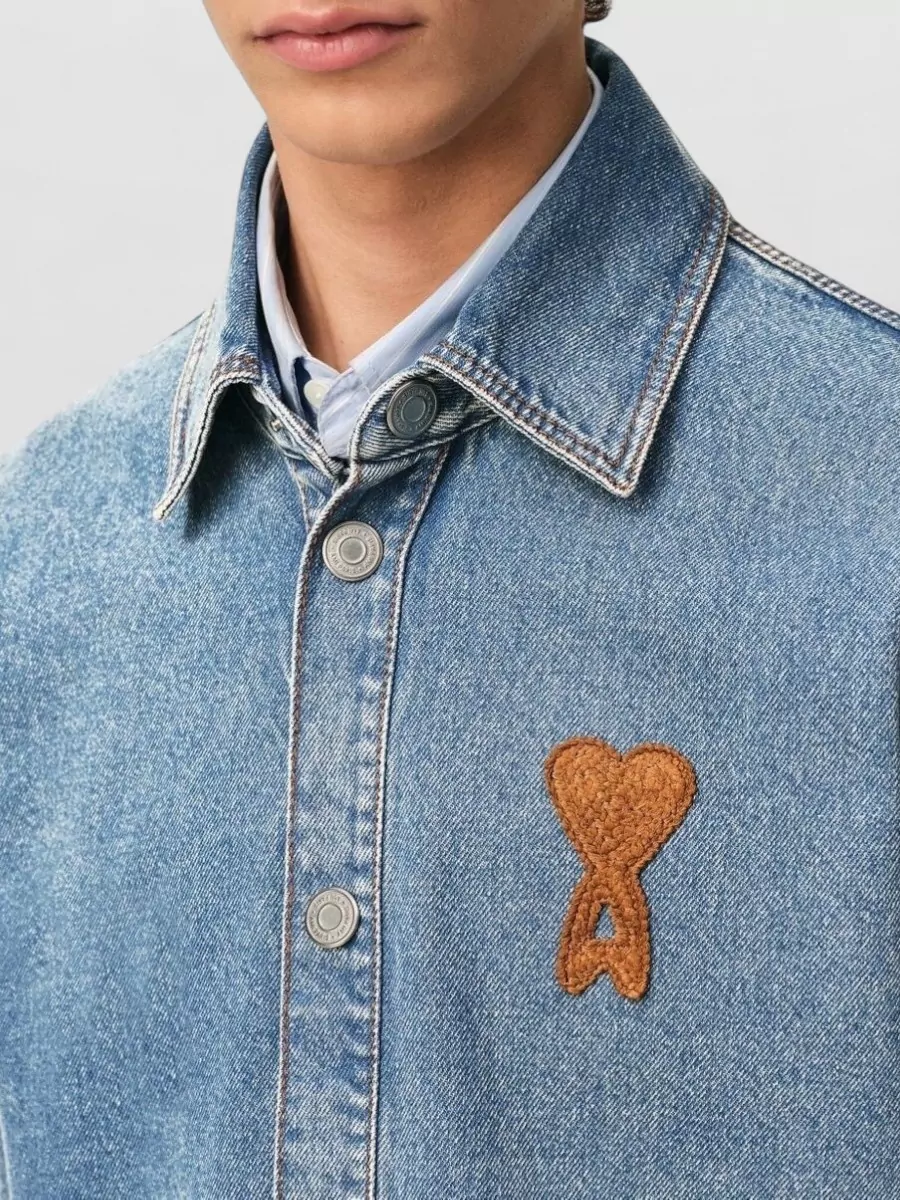 Ami Paris Denim Shirt