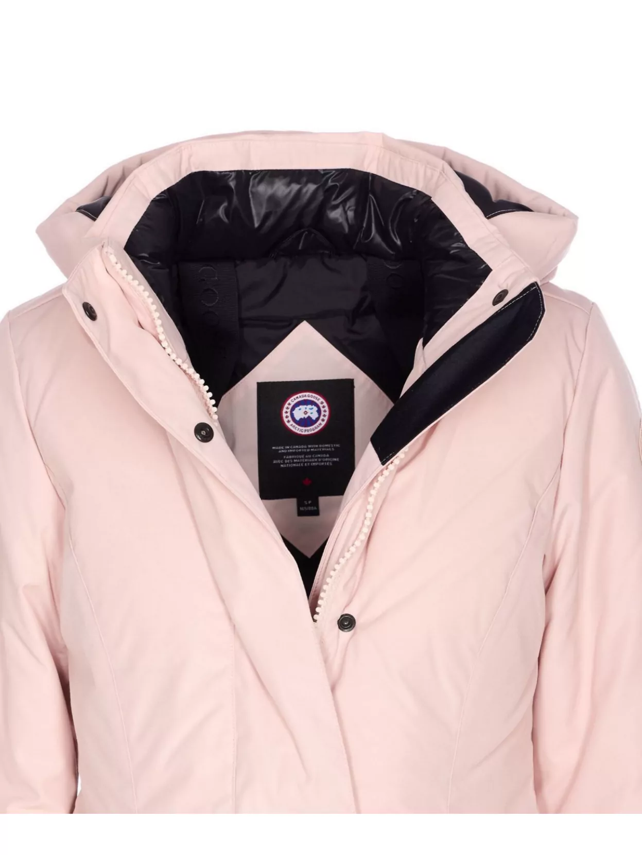 Canada Goose Hooded Long Sleeve Padded Parka With Pockets