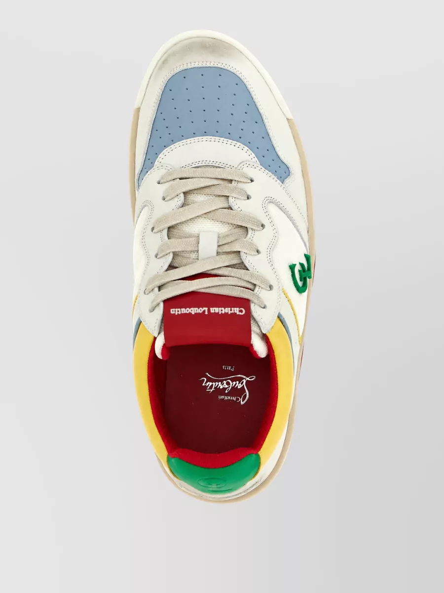 Christian Louboutin Leather Low-Top Sneakers