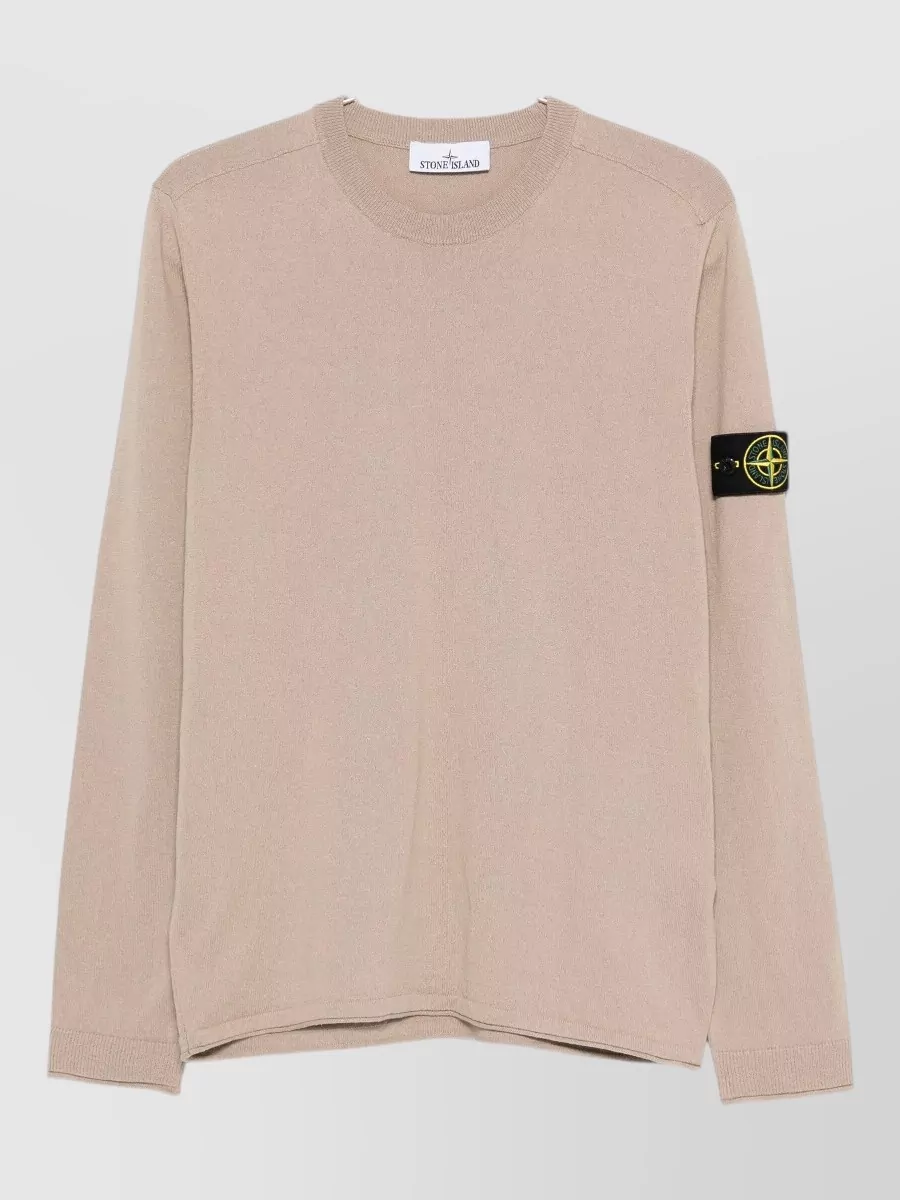 Stone Island Ribbed organic cotton regular-fit t-shirt