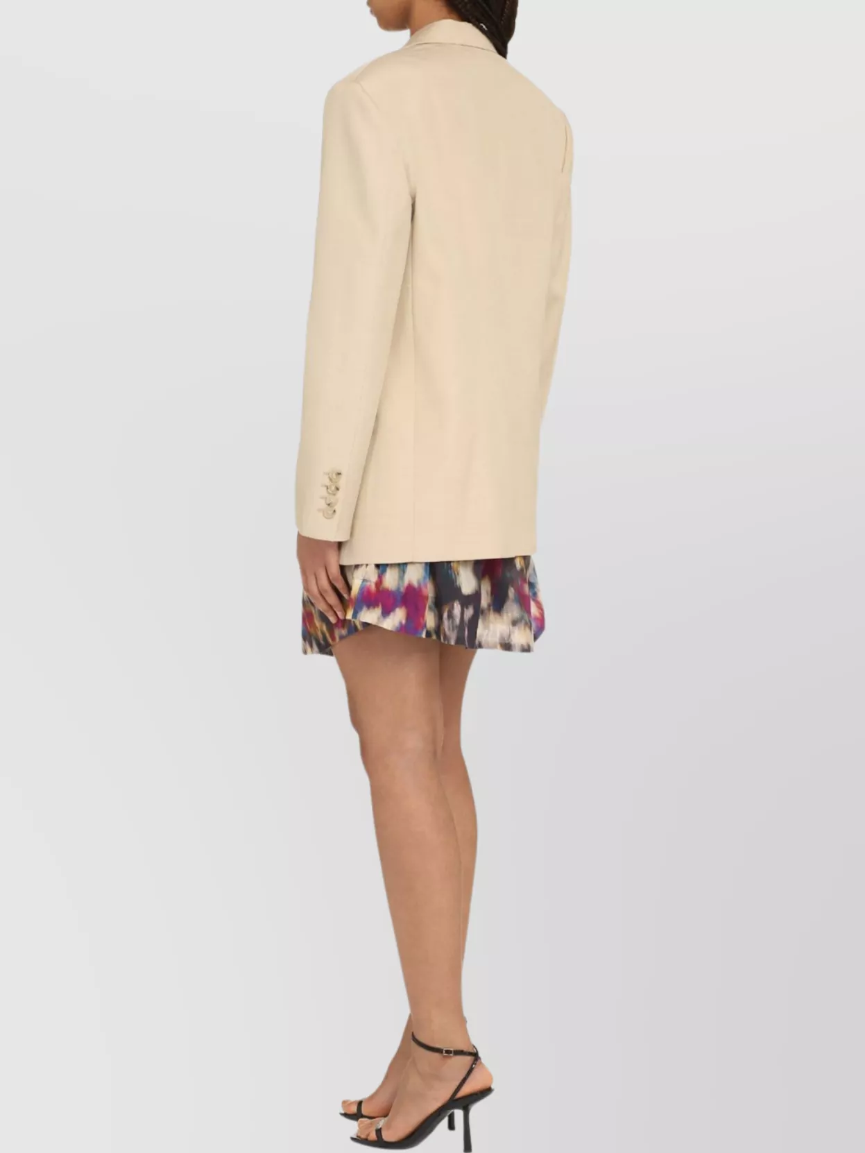 Stella Mccartney Tailored Jacket With Notch Lapel And Back Vent