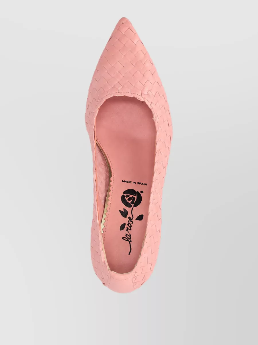 La Rose Wooden Pumps