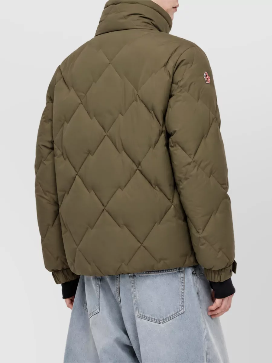Moncler Down Quilted Bomber Jacket