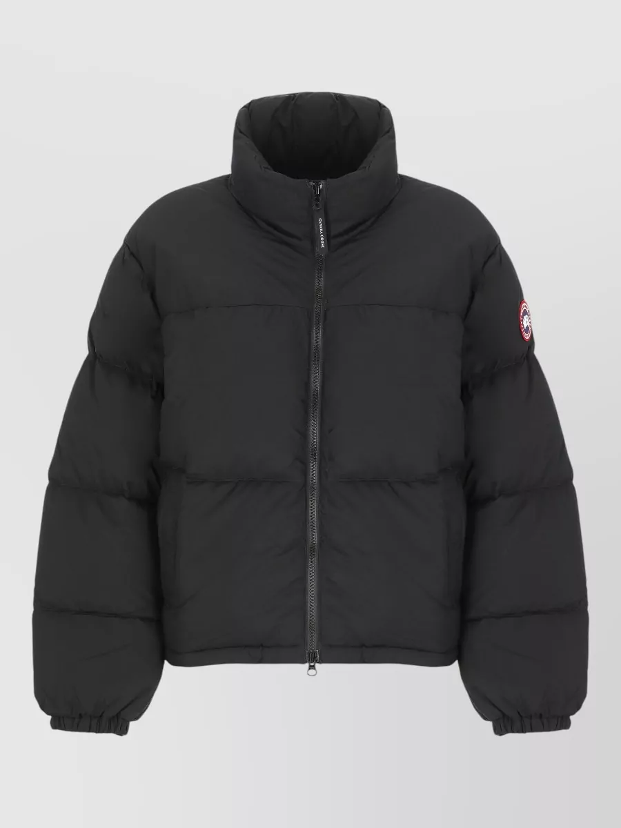 Canada Goose Down quilted cropped puffer jacket